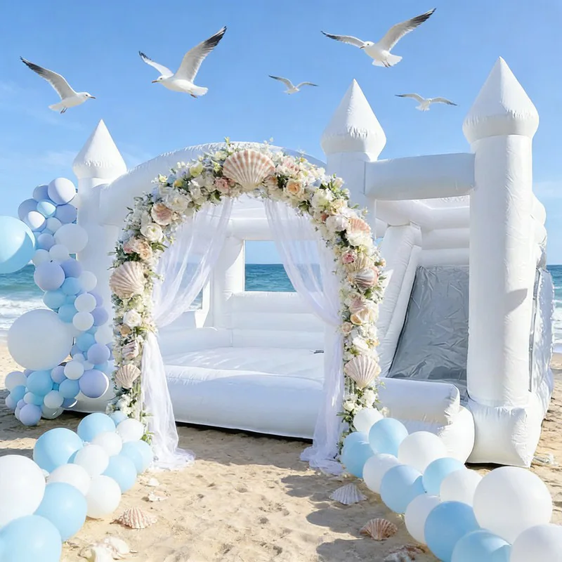 

Custom Inflatable Castle Bounce House Inflatable Bouncer for Party Event Wedding Rental Entertainment