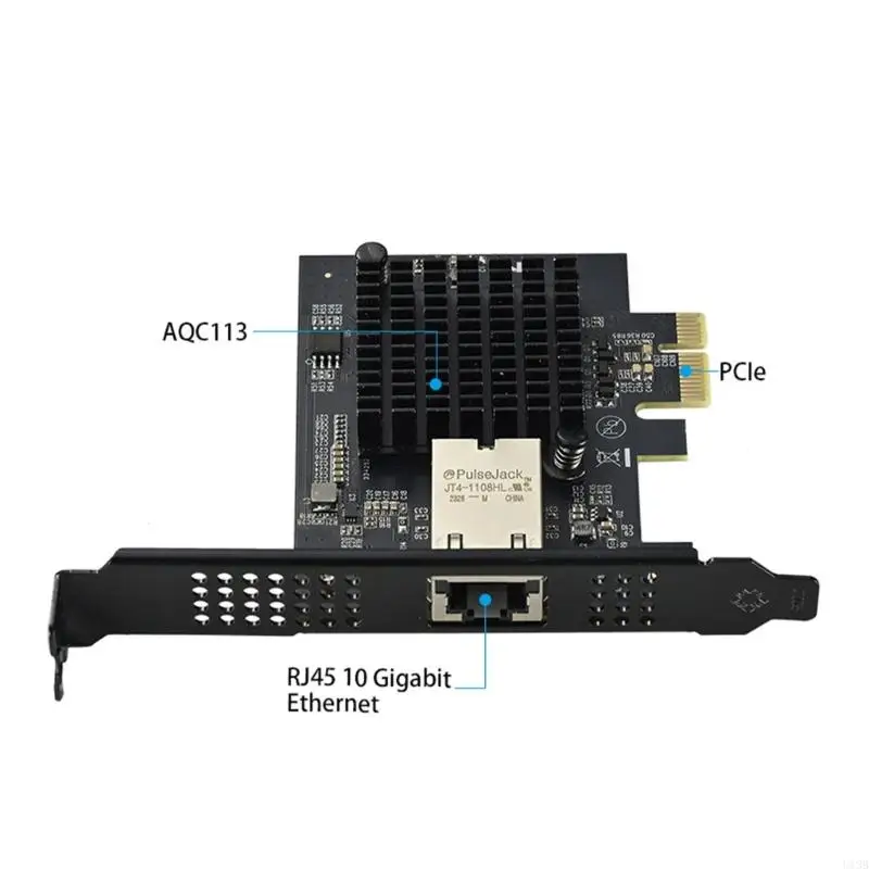 U13B Eficiente PCIE 10Gbps Adaptador Ethernet para edição vídeo transferências arquivos grandes