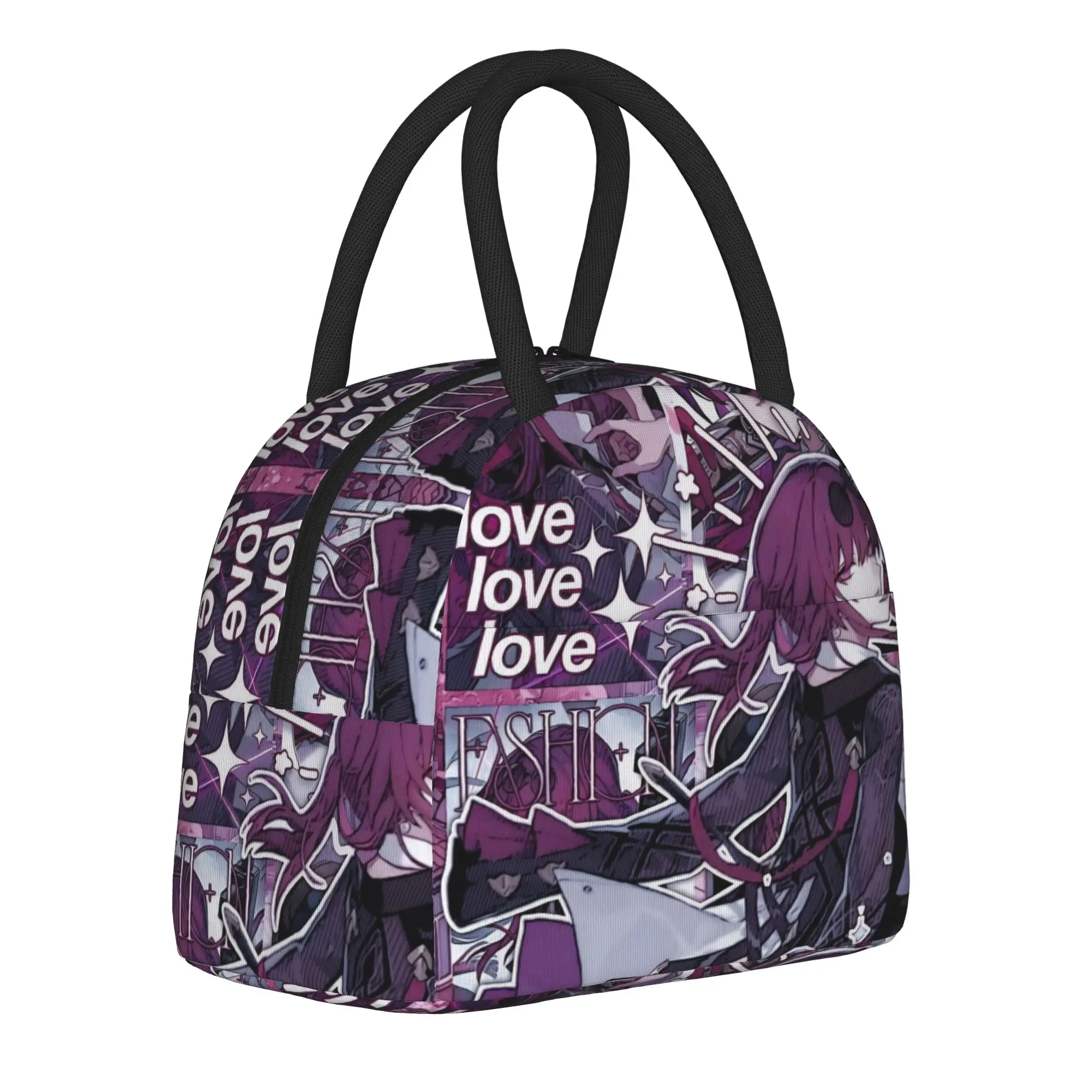 Honkai Star Rail Product Insulated Lunch Bag For Outdoor  Food Container Reusable Cooler Thermal Bento Box