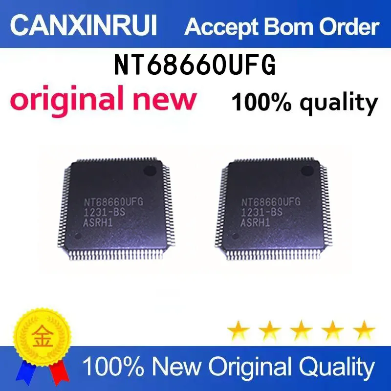 (5-100 pieces)New stock NT68660UFG NT68660BUFG QFP100