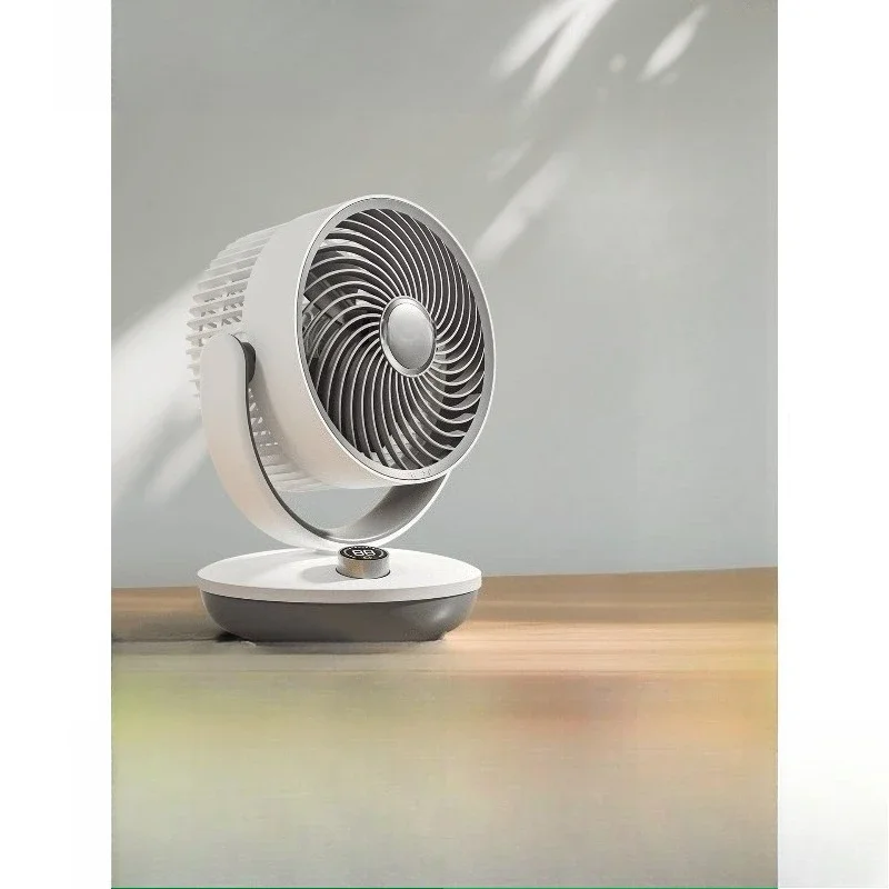Air circulation fan, office desktop desktop small electric fan, bedroom sound static household desk fan