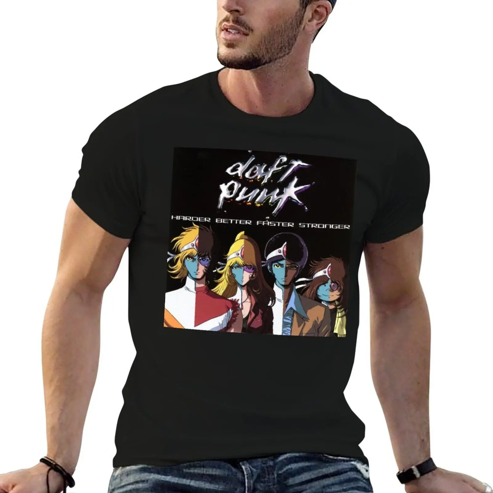 interstella 5555 - vintage music T-Shirt customs design your own baggy shirts mens graphic t-shirts