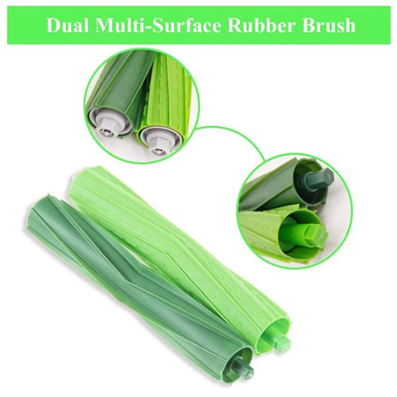 Сменные детали для робота-пылесоса iRobot Roomba I7 и E Series I7 + I3 + I4 + I6 + I8 + Plus E5 E6 E7, основная боковая щетка, фильтр НЕРА