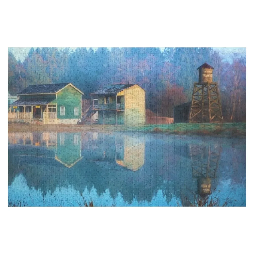 Reflections Of Hope - Hope Valley Art Jigsaw Puzzle With Personalized Photo Custom Custom Jigsaw Puzzle