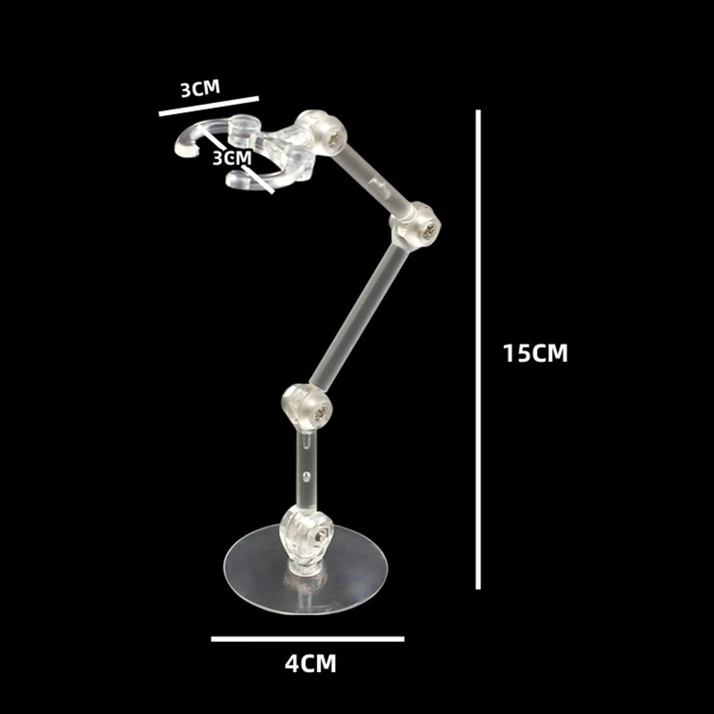 4 Stuks Action Figure Stand Action Base Anime Figuur Voetstuk Ondersteuning Effect Podium voor Figuur Pop Model Display Stand Accessorie