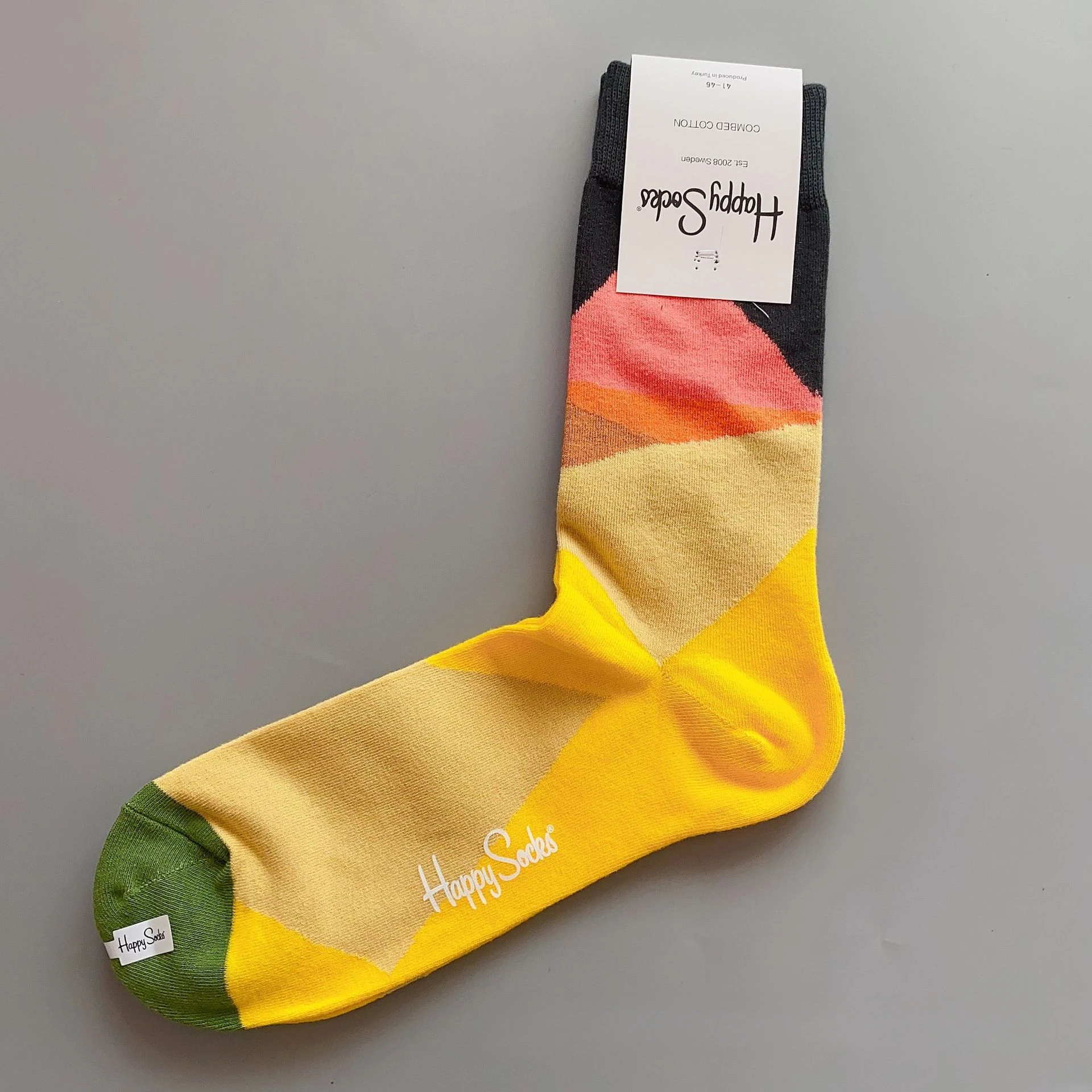 Happy Socks Qbert Dress Socks Novidade Homens 8-12 Crazy Fun Sockfly