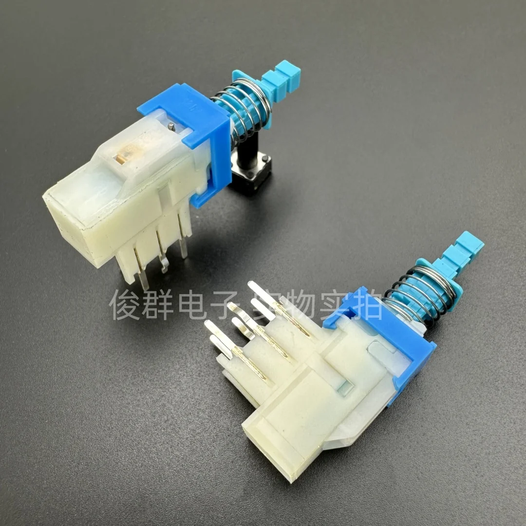 5PCS/ SPUL191400 Key Self-locking Switch High 6-pin Power Amplifier Power Straight Key Switch