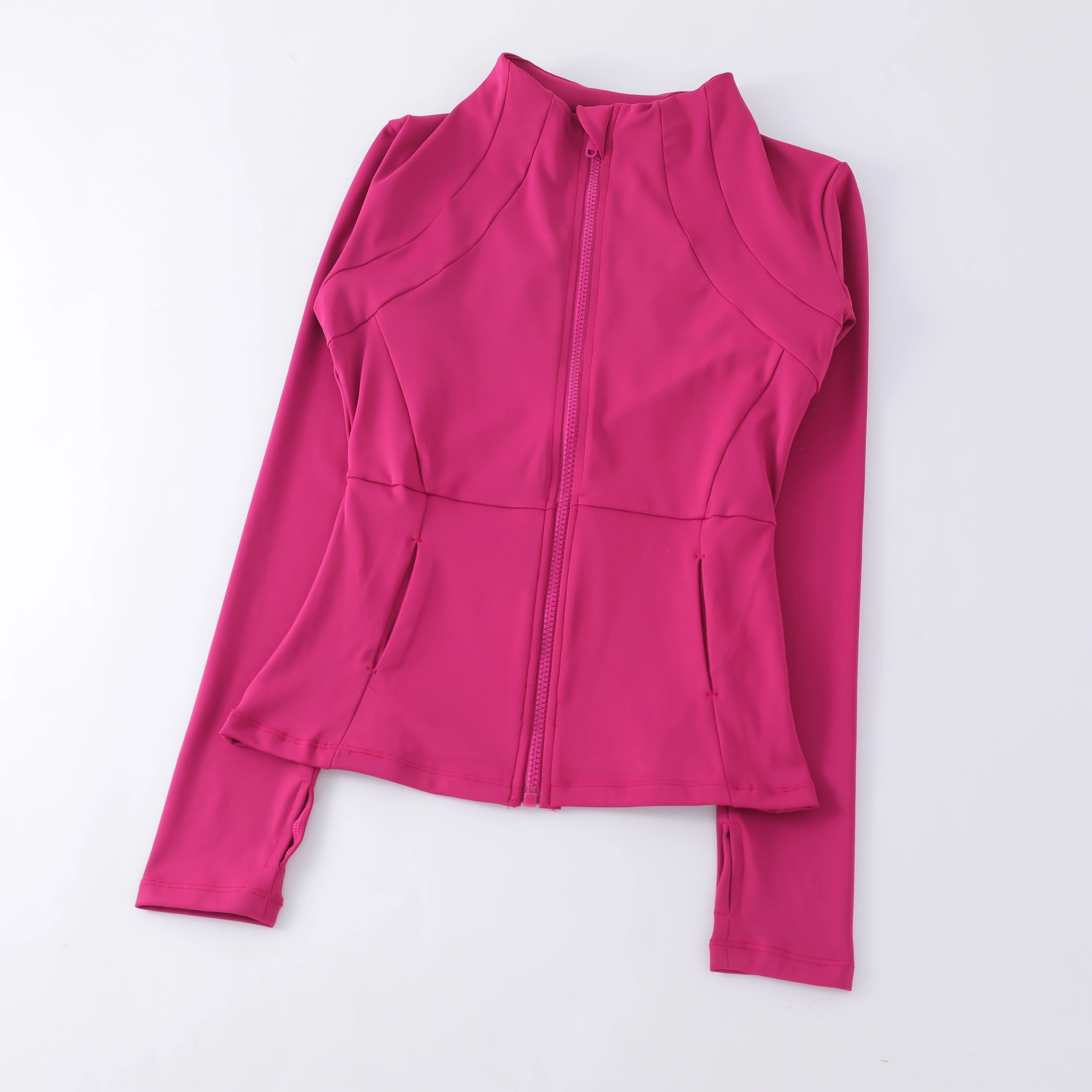 Women's Yoga Windbreaker Long Sleeve Running Sweatshirt Sports Jackets Workout Activewear Tops