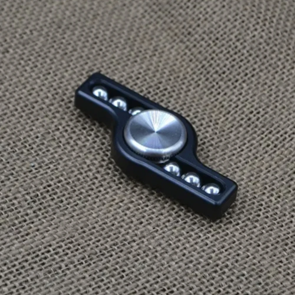 EDC Fidget Slider Spinner Metall Edelstahl Sensorisches Spielzeug für ADHS Erwachsene Fokus Anti Stress Tragbarer leiser Spin
