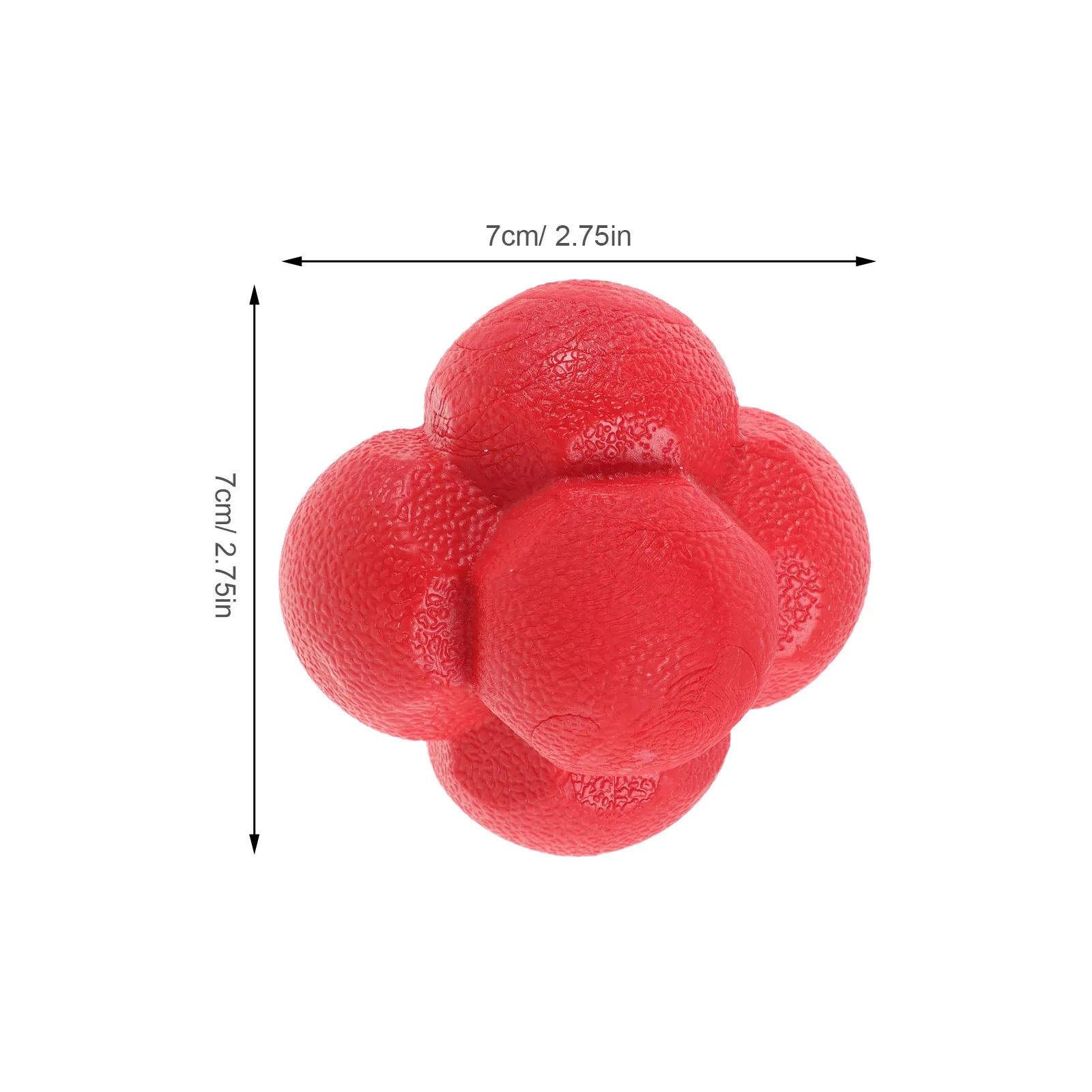 3Pcs Agility Training Hexagon Ball Set High-Intensity Reaction Speed Reflex Equipment Indoor Outdoor Multi-Sport Coordination