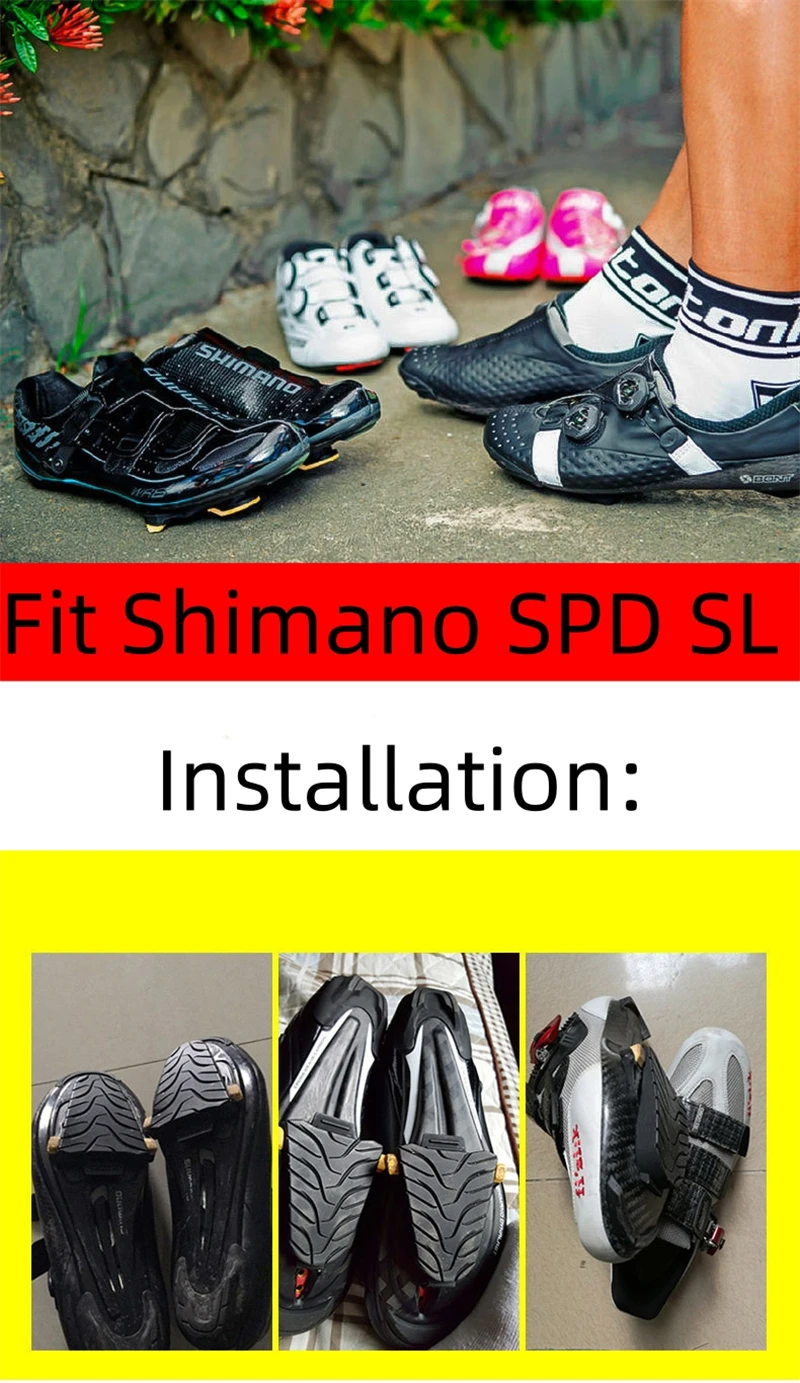 CNC-Fahrradpedaladapter – Shimano SPD/LOOK/KEO auf Plattform, klastenloser Konverter für Rennräder/MTB ​ – Detail 13