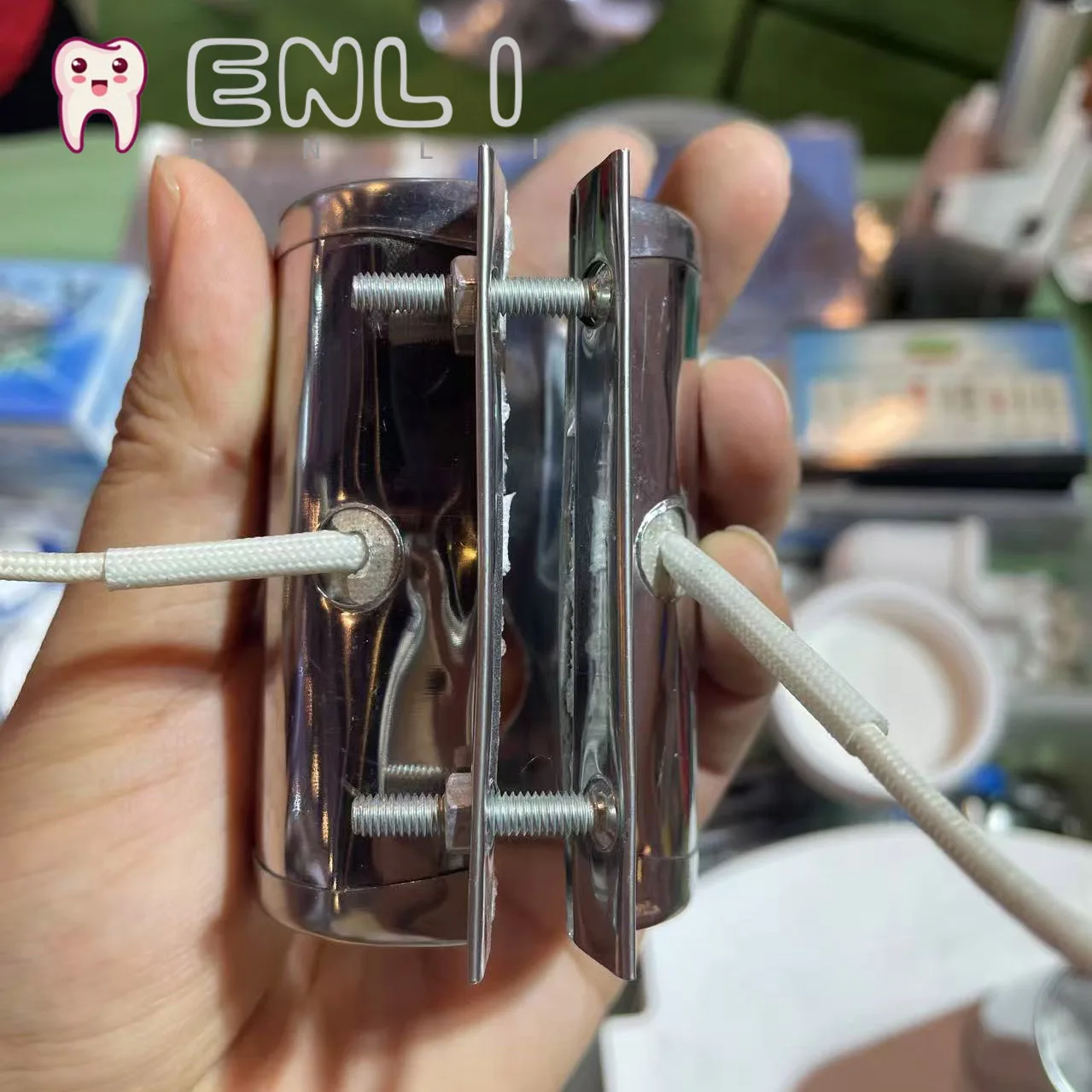 Invisible denture machine accessories Split invisible machine Conjoined invisible denture heating ring