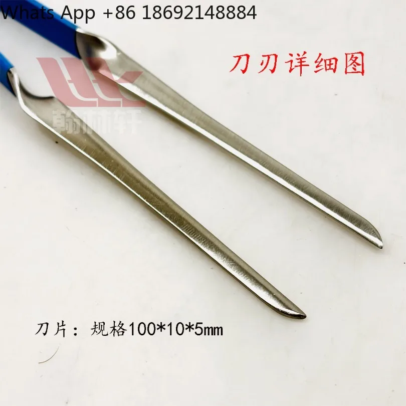 Multifunctional Hot Glass Clamp For Straight Line Forming Hole Expanding Neck‑in Processing DIY Lampwork Craft