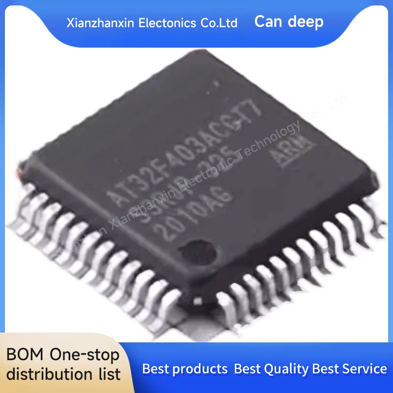 Microcontrolador de LQFP-48, chips IC, en stock, AT32F403ACGT7, AT32F403, 1 lote