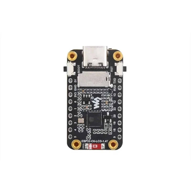 Waveshare ESP32-C6 1.47 Inch Display Development Board RISC-V 160MHz WiFi6 BLE 5 For Arduino LVGL HMI Onborad Antenna Type-C