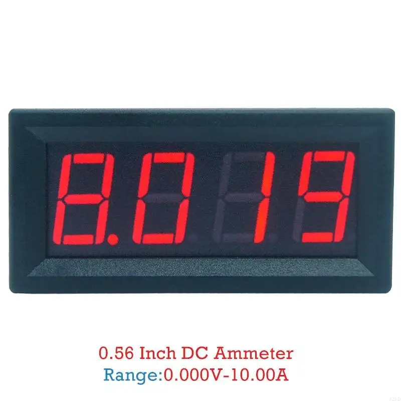 A2UD Amperio digital para 0-9.999a (10a) 4-30V Medidor corriente 0.56 pulgadas Panel LED GUA