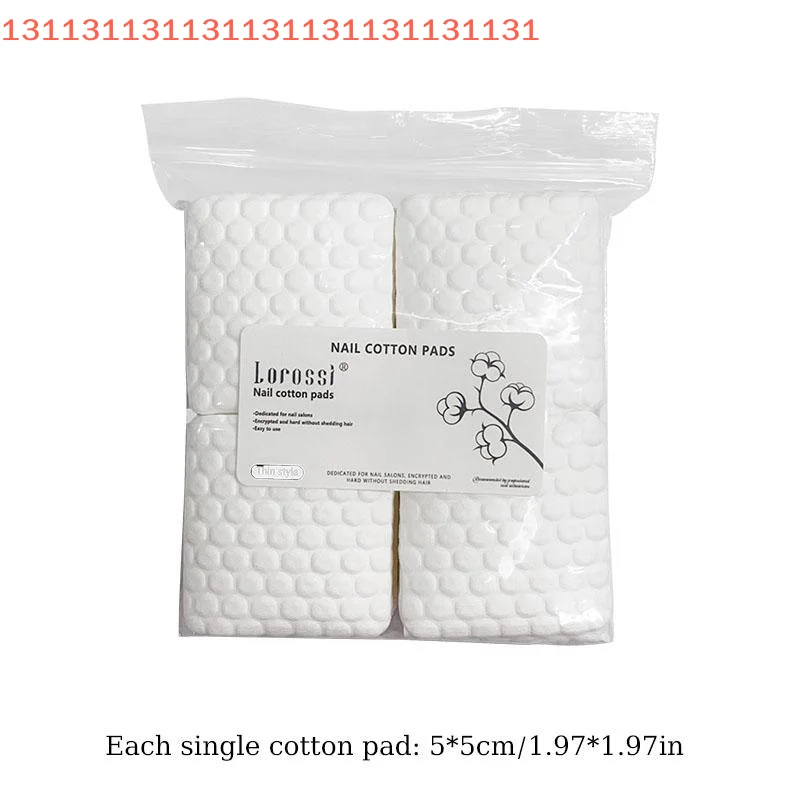 200/500 pezzi tampone di cotone per unghie rimozione smalto gel pulito tovaglioli per manicure salviette senza pelucchi detergente in cotone tamponi di carta strumento per vernici