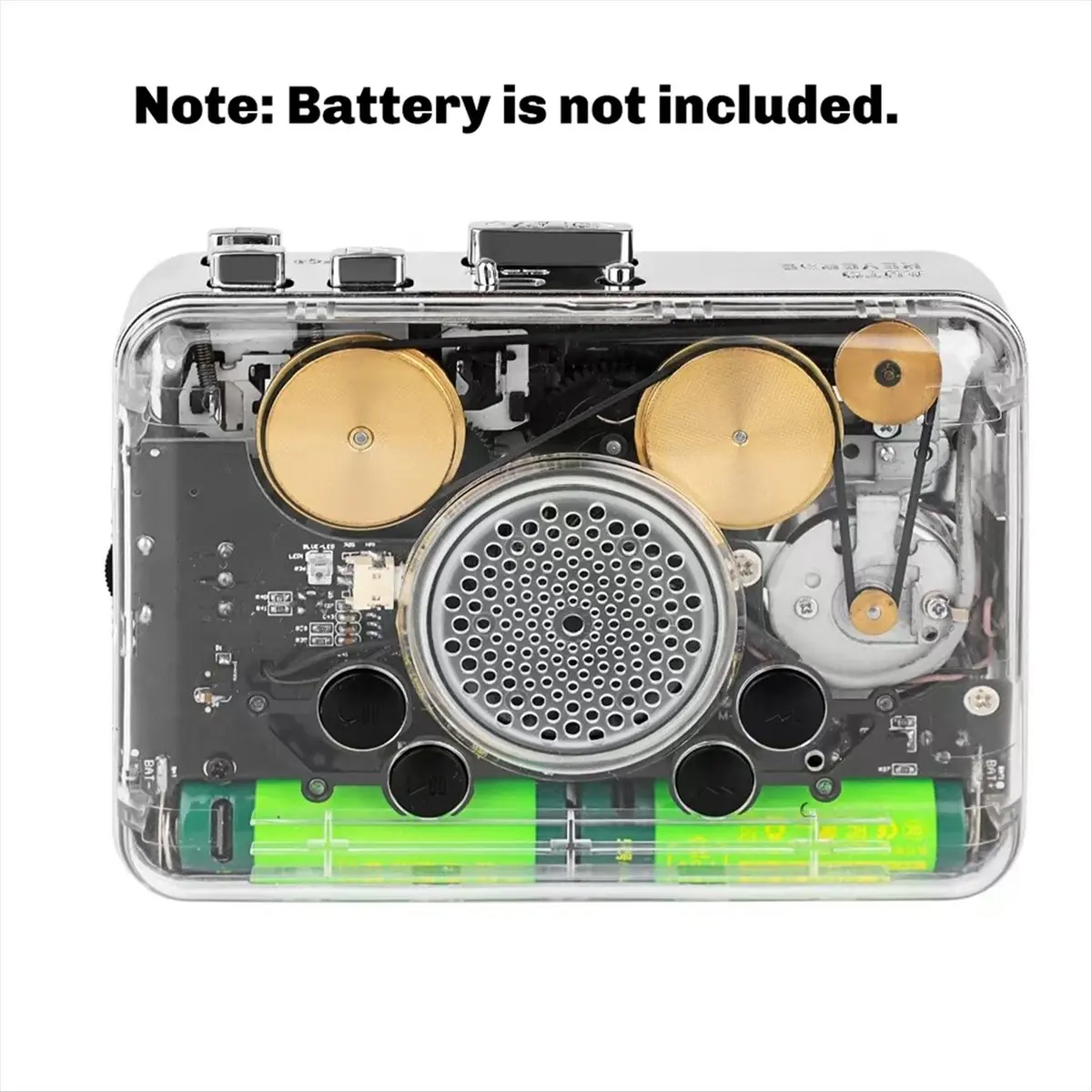 

Punctual- Hi-Fi Stereo Cassette Player USB Tape Converter Directly Converts MP3 to USB Drive Retro