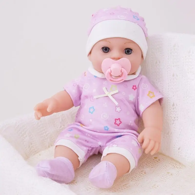 

30см Baby Reborns Playset с одеждой и шляпой для малыша утешительное использование L8rb
