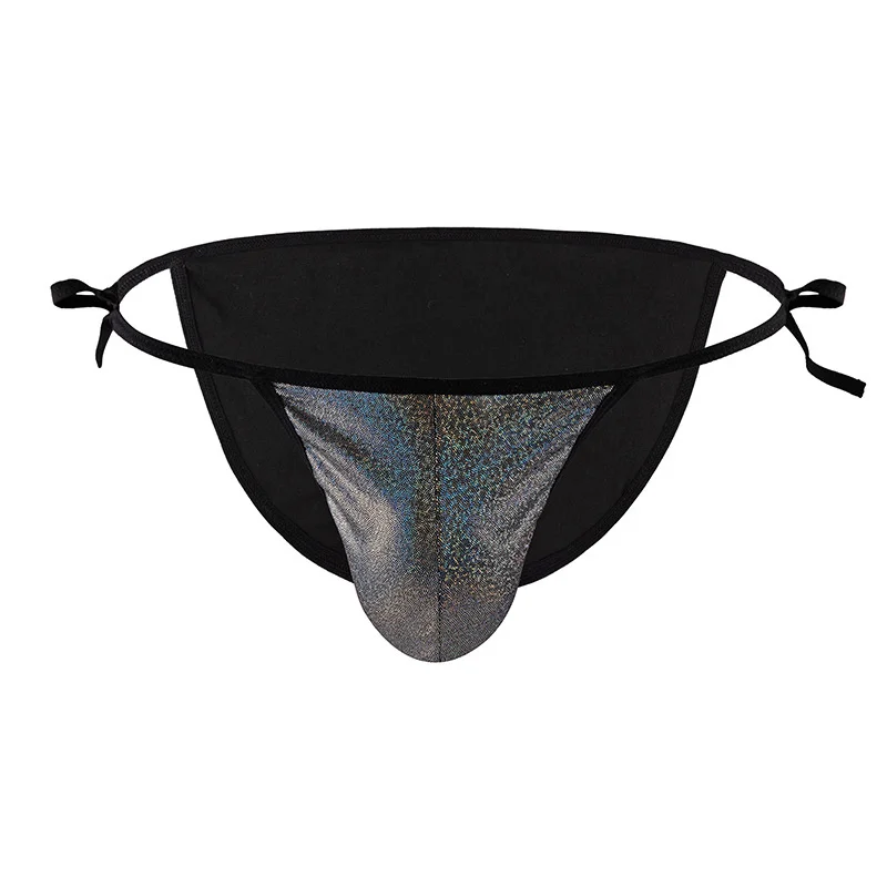 

Men's Briefs Underwear Breathable Low Waist Adjustable Size Sexy Lace-up Slim Temptation Underpants canzoncillos hombre