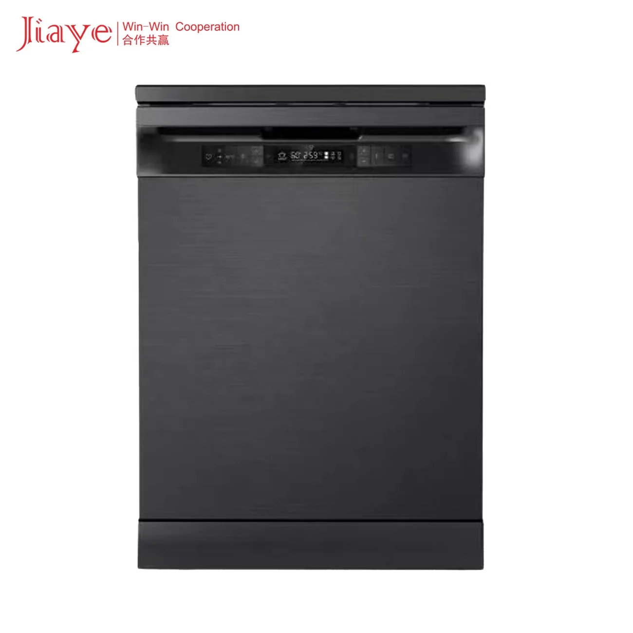 Portable Dishwasher, 304 Stainless Steel Compact Tabletop Dishwasher, 12 Place Setting Freestanding Dishwasher for Household Use