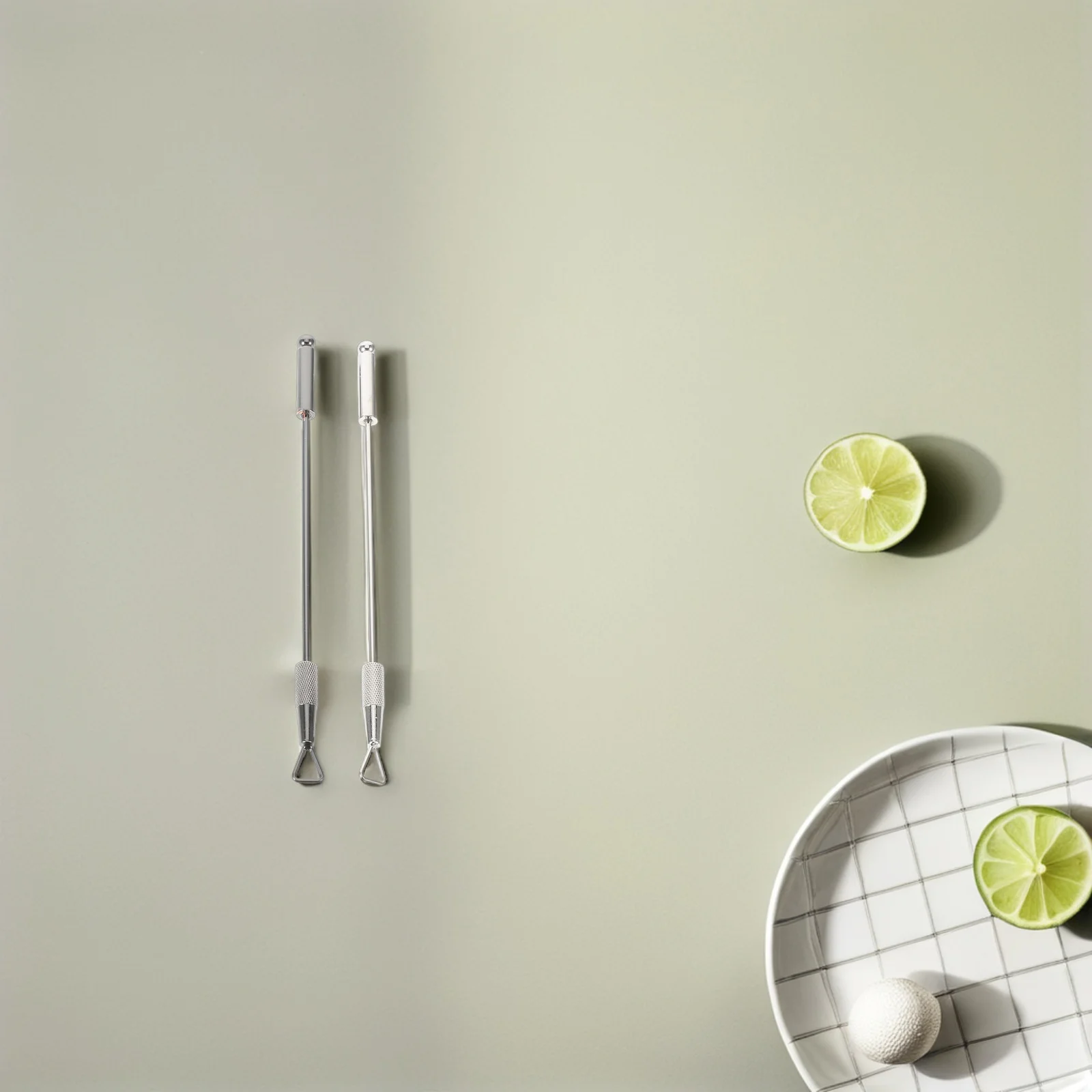 2 قطعة أداة إزالة هلام الأظافر المعدنية مثلث انتهازي للبشرة البولندية مقشرة دائم الصلب Diy بها بنفسك مانيكير صالون المنزل استخدام مسمار الفن #3