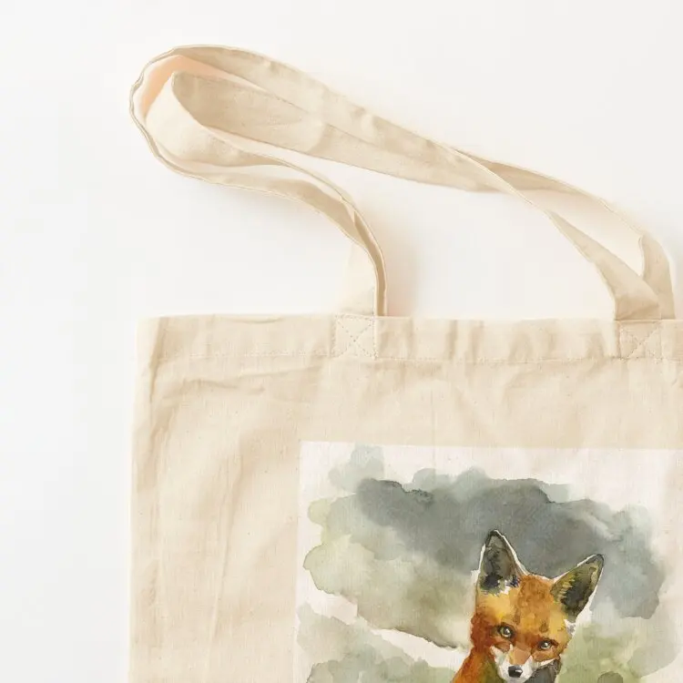 Renard Tote Bag tote bag custom canvas tote bag female eco pack
