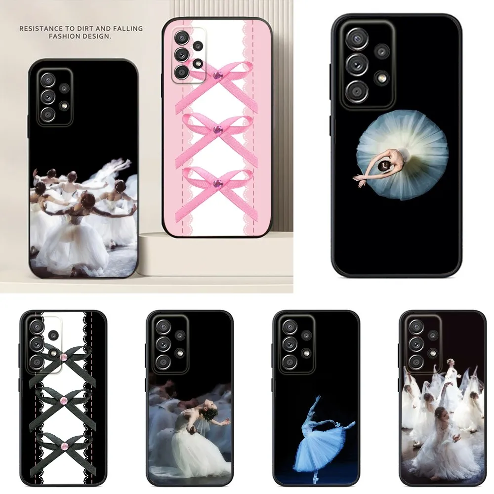 

Ballet Advanced Phone Case For Samsung S24,S23,S22,S21,S20,S10,S10E,S9 Ultra Plus FE Note 20 Ultra 10 9 Plus Case