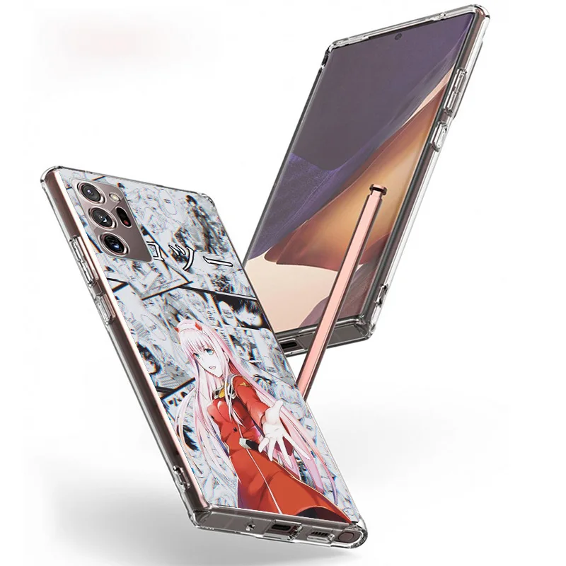 Darling In The FranXX Anime Phnoe Case for Samsung Galaxy S23 S24 Ultra S22 Plus S21 S20 FE S10E S10 S9 S8 + Unique Cover Coque