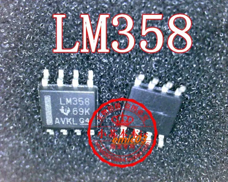 5pieces  LM358DR   LM358 SOP-8