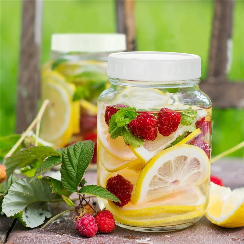 

ABWP-96 упаковка крышек для банок с широким горлышком, пластиковые крышки для хранения банок для консервирования, герметичная и устойчивая к царапинам поверхность