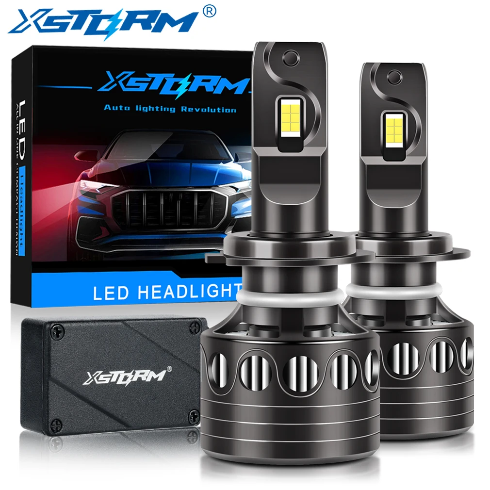 

XSTORM H7 LED Canbus H1 H3 H4 H8 H11 H16 9005 HB3 9006 HB4 9012 HIR2 160W 80000LM Car Headlight Bulb for Turbo Lamp Automobiles