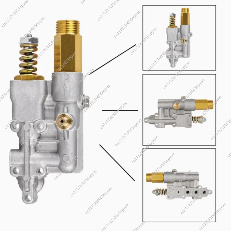 Swashplate Pump Outlet Assembly Kit for High Pressure Washer Car Washer Pump Head Replacement Accessories