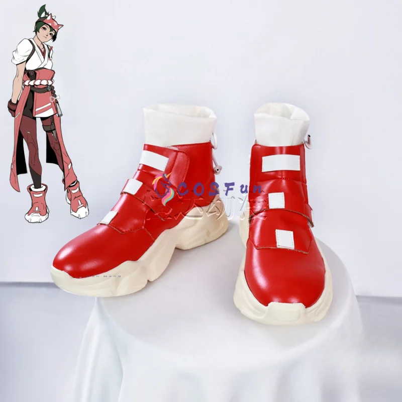 

Game Overwatch Kiriko Cosplay Shoes Boots Footwear Halloween Party Costumes Accessory HERO Cos