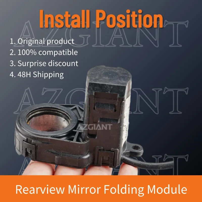 

AZGIANT For 2006-2014 Ford S-Max Car Side View Mirror Folding Motor Power Module Low Noise Car Accessory