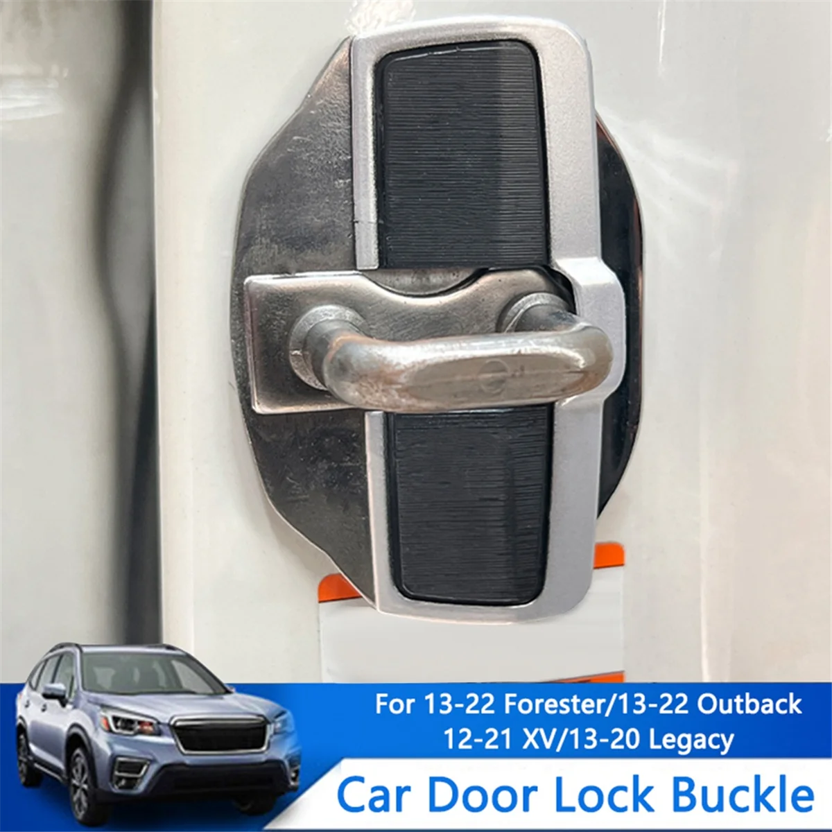 حامي مثبت قفل باب TRD لسوبارو ، أغطية سدادة المزالج ، جميع السلاسل ، BRZ ، XV ، Forester ، إرث ، Outback ، WRX ، 1 مجموعة