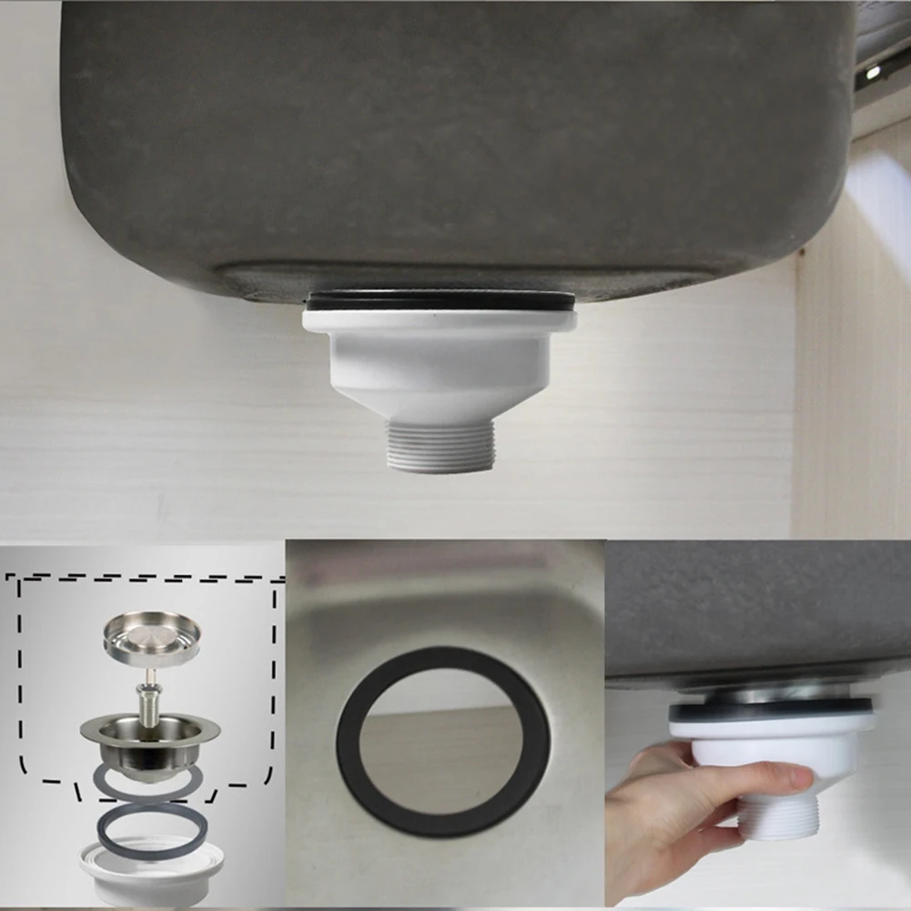 Drainer Compatible 114mm Drain Strainer Home Kitchen Adaptable Design Built To Last Easy Installation Inner Diameter 45.2mm