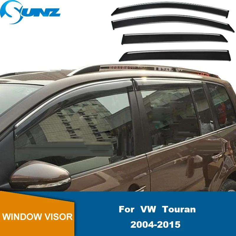 Window Visor For VW Touran 2004 2005 2006 2007 2008 2009 2010 2011 2012 2013 2014 2015 Car Window Deflector Visor Shade SunGuard