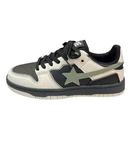 Zapatillas de deporte informales para hombre, zapatos deportivos para correr con estrellas personalizadas, zapatillas de tenis para monopatín, zapatillas planas para caminar