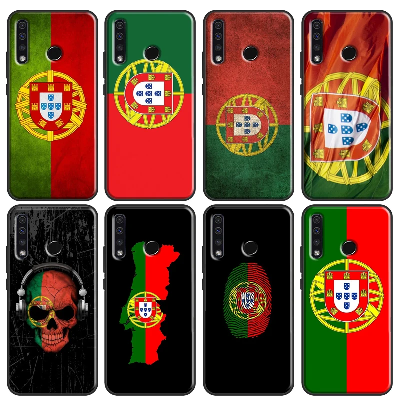 Portugal Flag Soft For Huawei Honor 10X 8 9 10 Lite 20 10i 7X 4C 7C 6C 7A Pro 8X 9X 8A 9A 8S 9S Cover