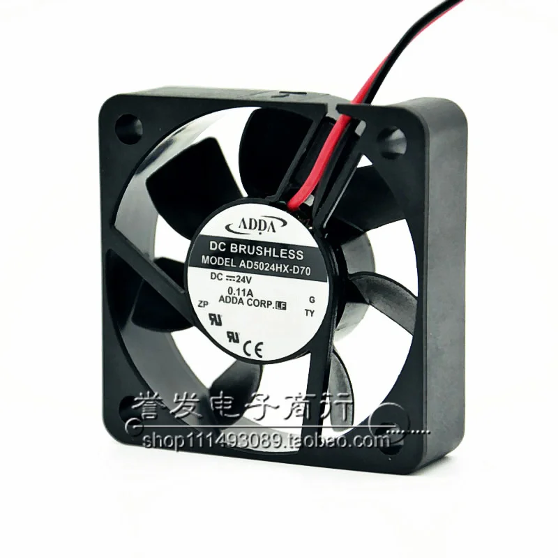 NEW ORIGINAL AD5024HX-D70 DC24V 0.11A 5015 50x50x15mm COOLING FAN RADIATOR
