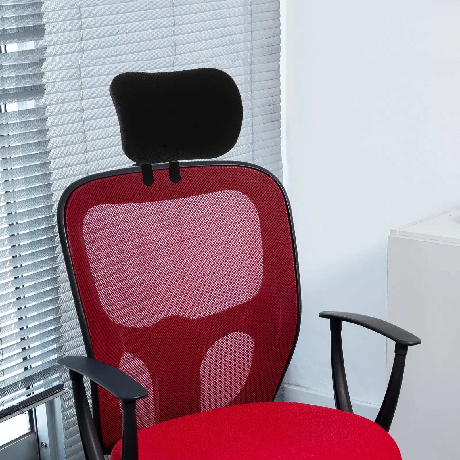Office Chair Headrest Attachment Adjustable Neck Pillow Comfortable Cushion Booster for Desk Computer Gaming Chairs