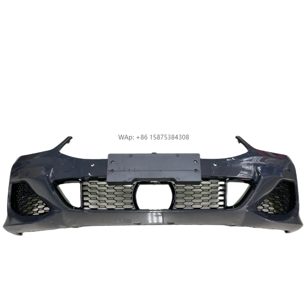 

For 8 SERIES M8 M850I F91 F92 G14 G15 G16 FRONT BUMPER Complete Kit With Radiator Grille and Trims