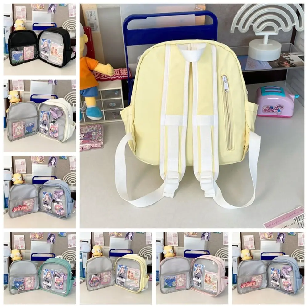 Bolsa de muñeca Kawaii JK de 20cm, Mini bolsa escolar de gran capacidad para estudiantes, bolsa de viaje de estilo coreano para adolescentes, bolsa de hombro de viaje