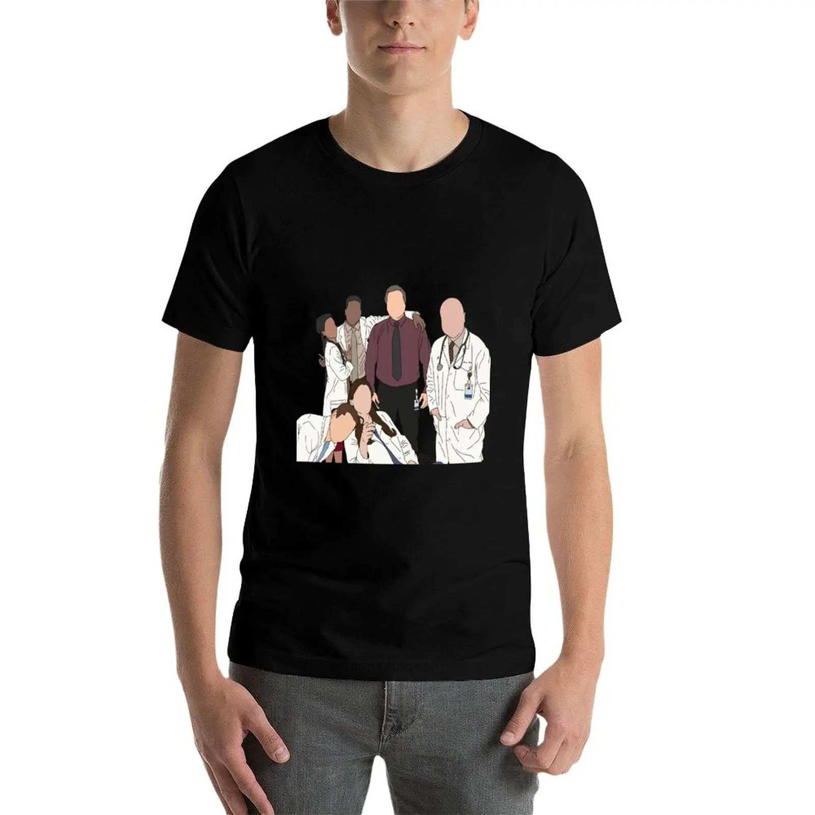 New Amsterdam cast T-Shirt High Elasticity Sports T-Shirt view 4