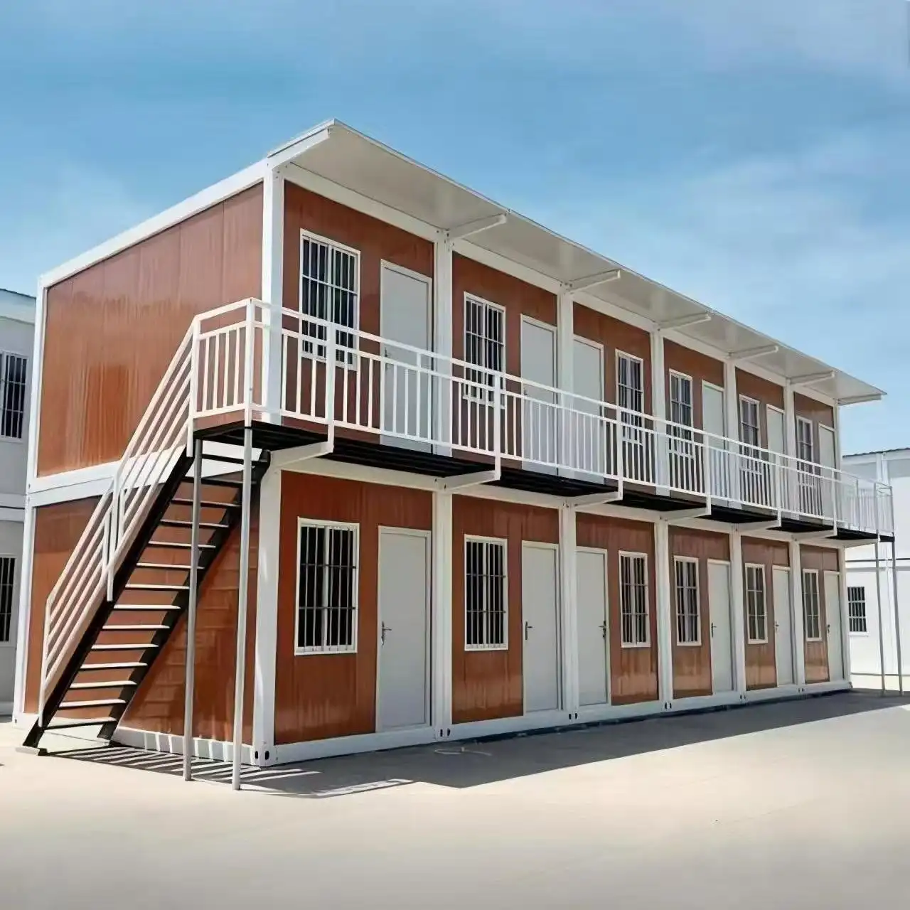 FL Container House Anti‑aging Prefabricated Cabin For Outdoor Fire Prevention Station Staff Temporary Rest House