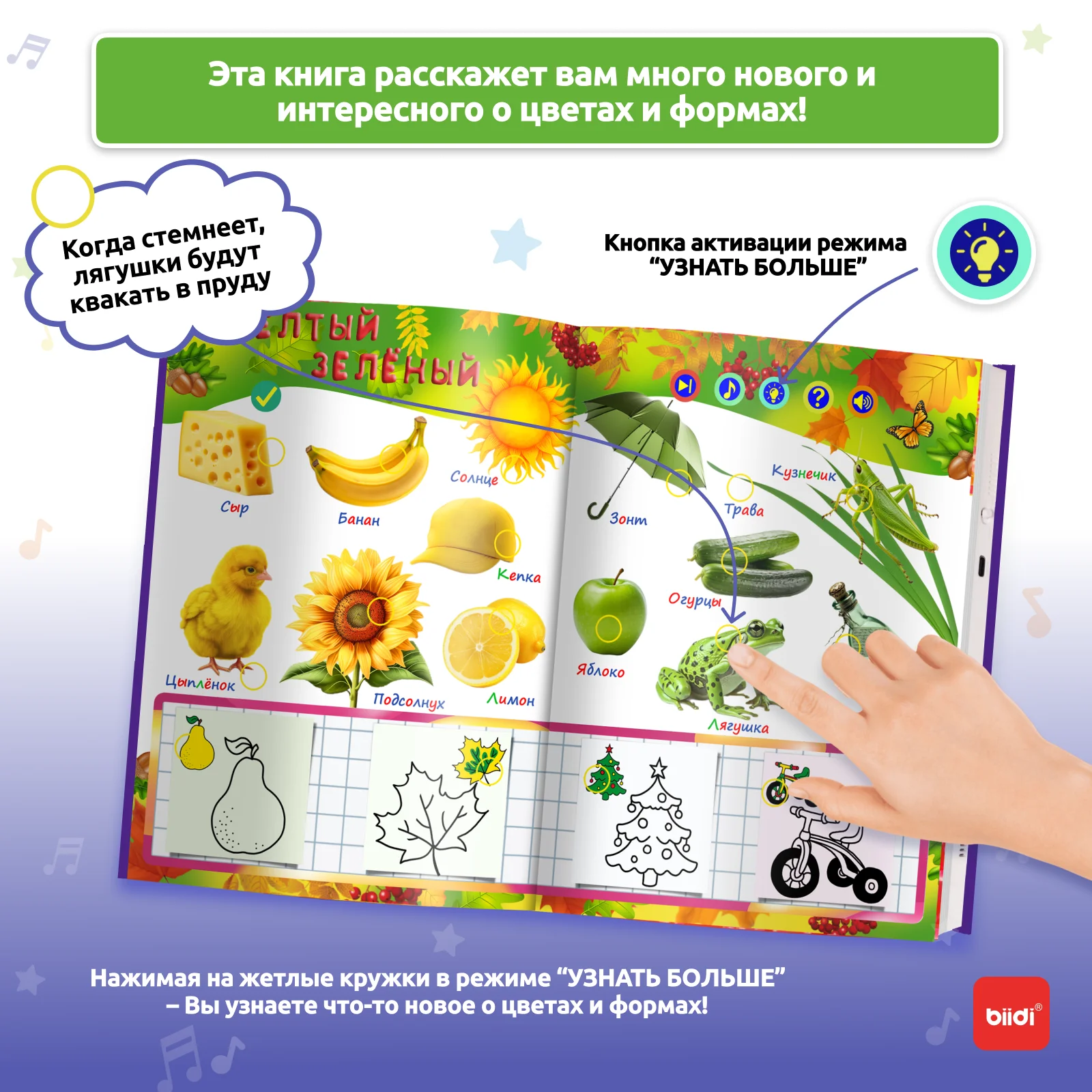 Montessori Russian eBook Audiobook Children's Toys, Free 4 Erasable Paintbrushes, Birthday Gift Talking Book Educational Toys