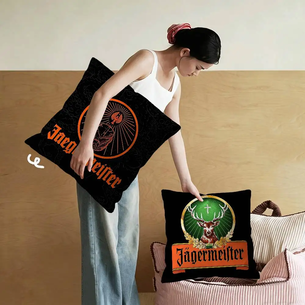 J-Jagermeisteres Logo Pillow G - Throw Blanket Chunky Knit ulasan dan harga
