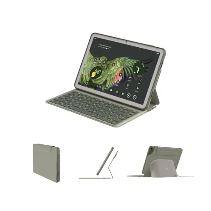 

Чехол-клавиатура EIP Magnetix Lite для Google Pixel Tablet 11 дюймов 2025: легкая, съемная, магнитная клавиатура со слотом для стилуса