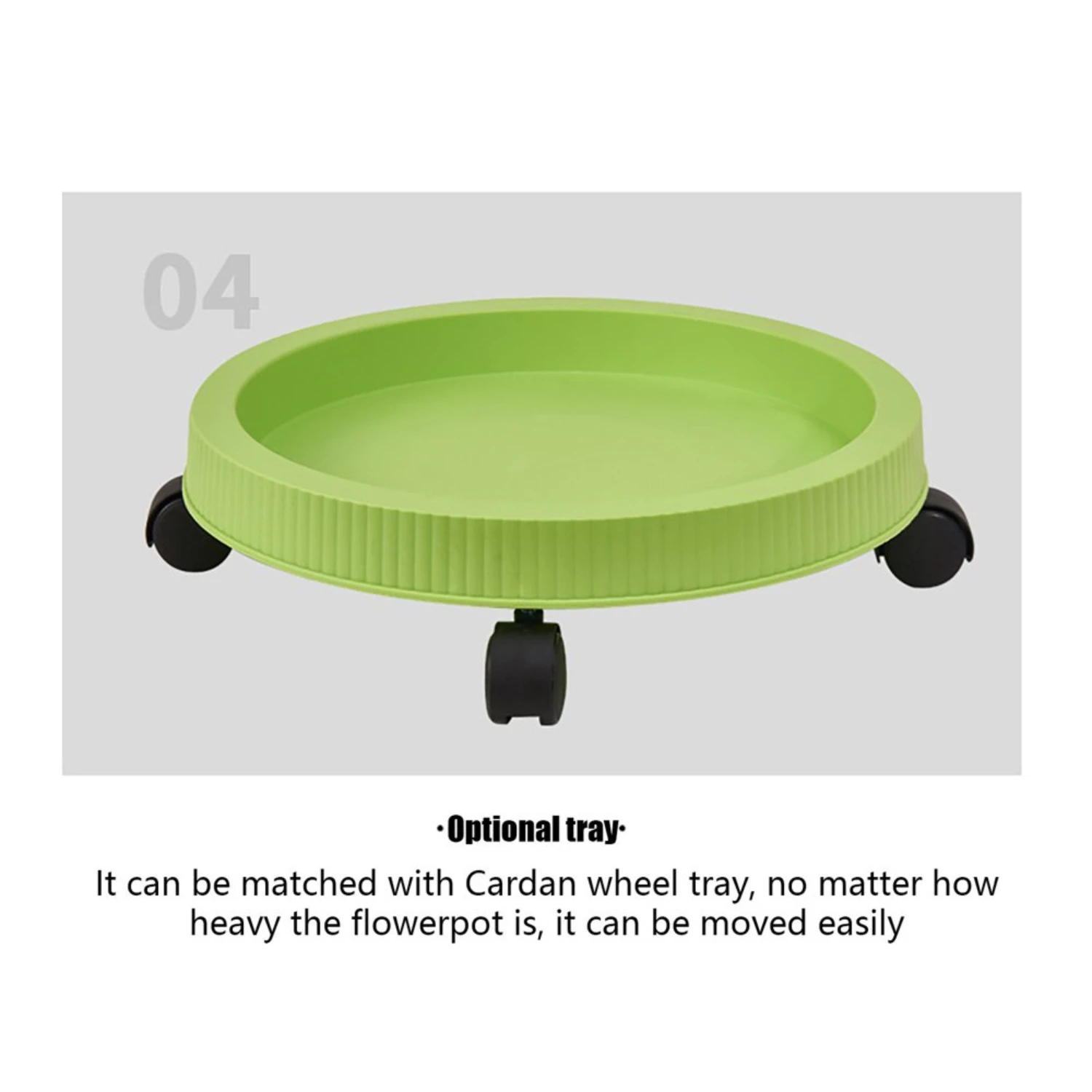 أصيص زهور ثلاثي البتلات لزراعة الفراولة - وعاء نبات صغير متعدد الطبقات للزراعة المائية وعاء نباتات معدني #4